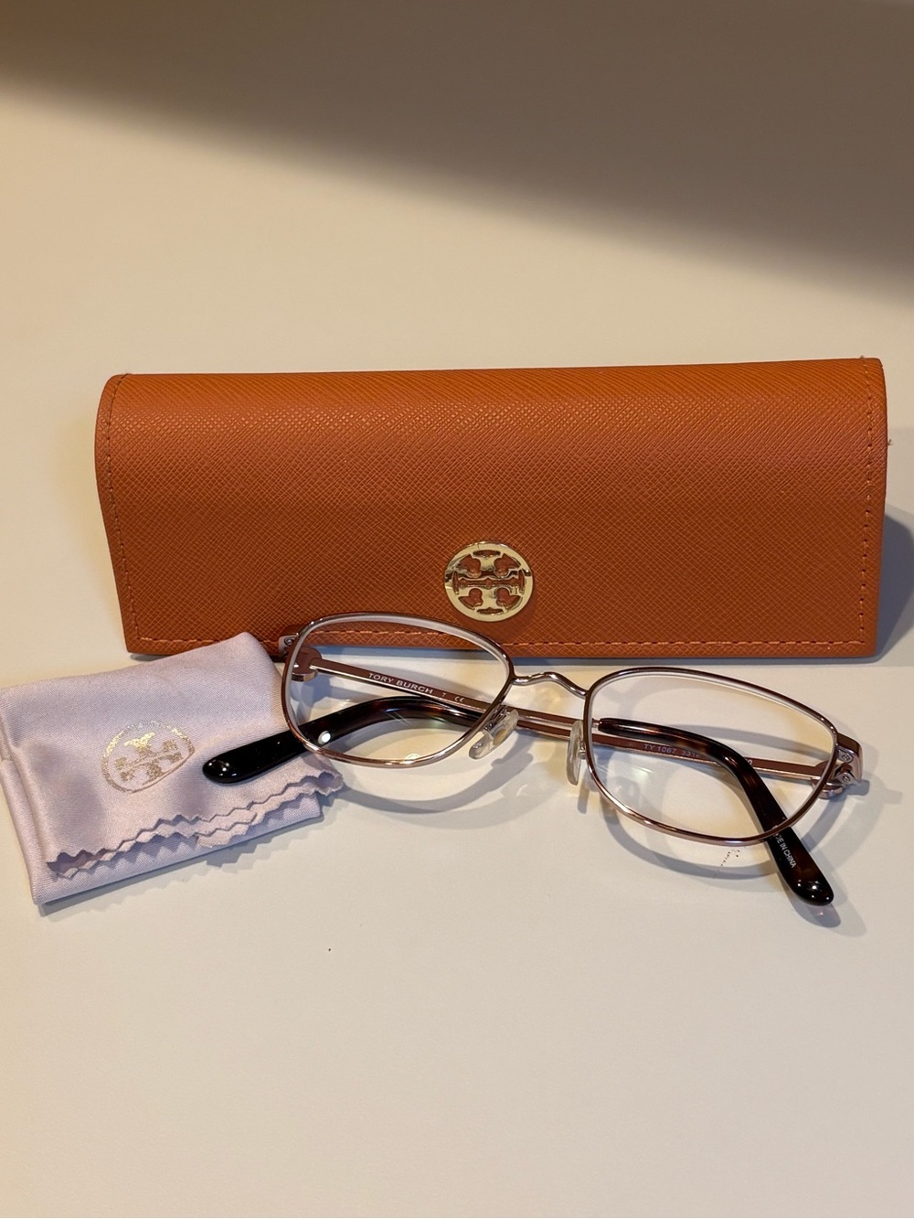 Tory Burch TY1067 3318 50 - Shiny Rose Gold Eyeglasses